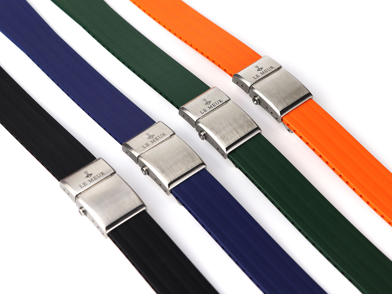 Bracelet Caoutchouc et Boucle Déployante