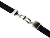 Lot De 14 Anneaux De Fixation (straps) En Silicone Noir Pour Bracelet De Montre 22 Mm - Maintien De La Sangle - 9